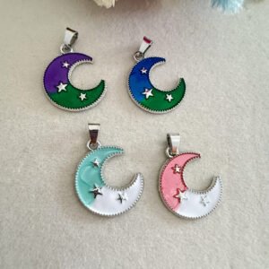 Dije Luna Combinada AQ