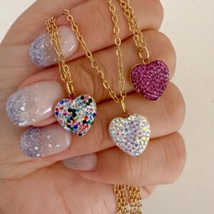 Cadena + Dije Corazon 1d