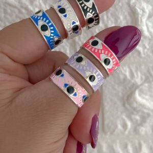 Anillo Ojos Color AB