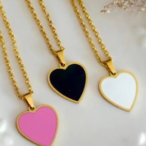 Cadena + Dije Corazon Color AD
