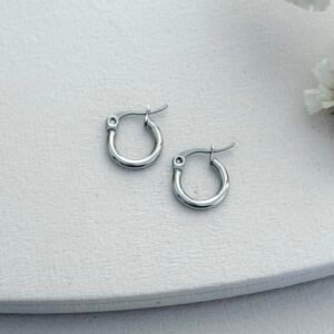 Argollas Mini 1 cm AQ