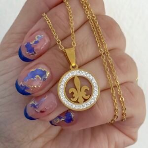 Cadena Flor de Lis AD