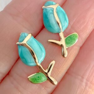 Aros Tulipan Celeste