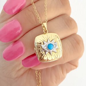 Cadena Con Dije Relicario AD