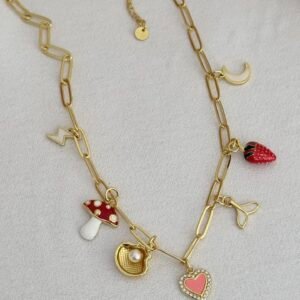 Collar Con Dijes Art 4011d