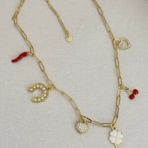 Collar Con Dijes Art 402d