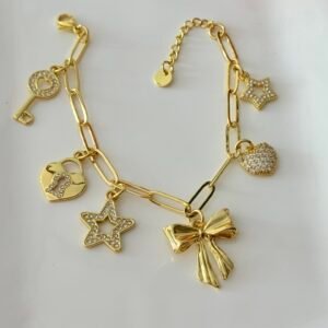 Pulsera Con Dijes Art 3812d