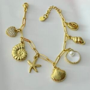 Pulsera Con Dijes Art 5386d