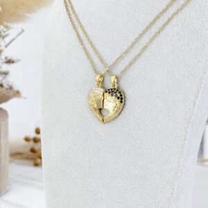 Cadena Corazon Para Compartir Art918d