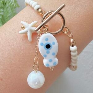 Pulsera Pez Art 016 Dorado