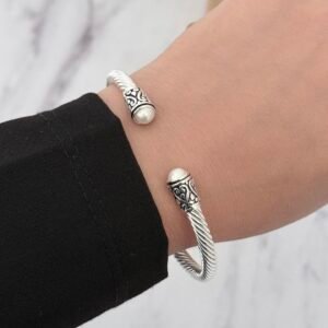 Esclava Acero Blanco Art577