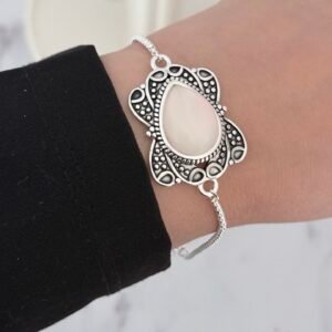 Pulsera Acero Blanco Art025