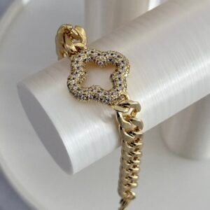 Pulsera Acero Dorado Art027
