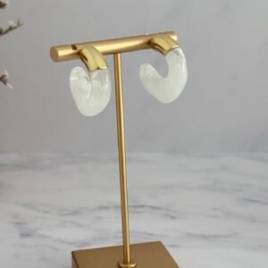 Aros Acero Dorado Art 544-5