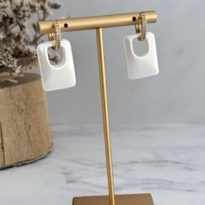 Aros Acero Dorado Art 544-9