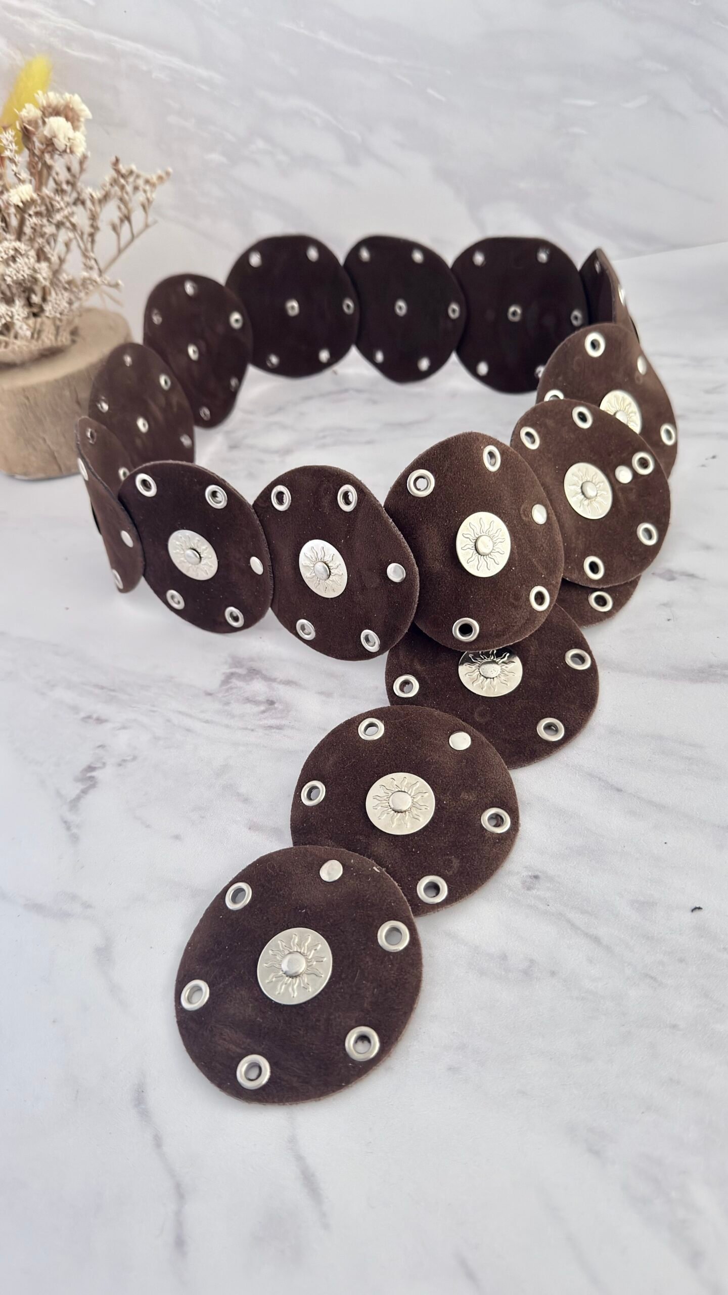 Cinto Modelo 33 Marron Gamuza