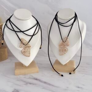 Choker Mariposa Para Compartir Dorado
