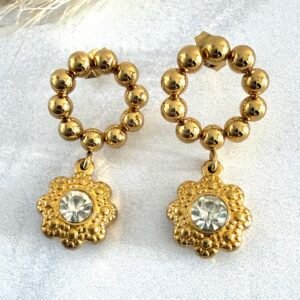 Aros Acero Dorado AR4