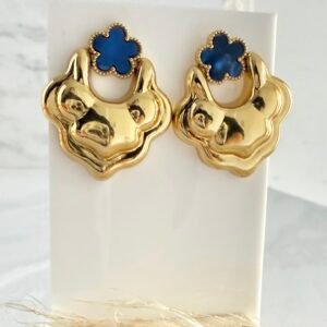 Aros Acero Dorado AR8