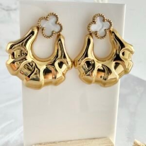 Aros Acero Dorado AR14