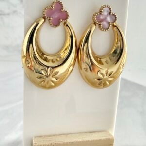 Aros Acero Dorado AR17