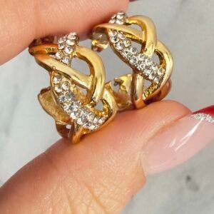 Aros Bronce Dorado Art178