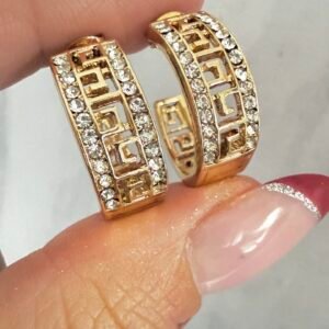Aros Bronce Dorado Art171