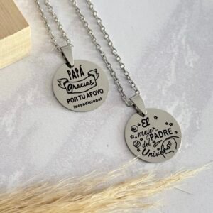 Conjunto PAPA Cadena y Dije