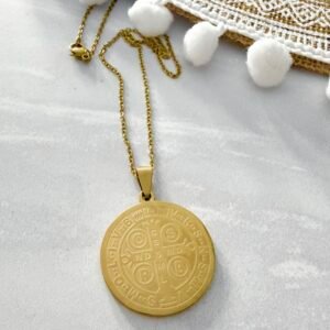 Cadena Acero Dorado SAN BENITO