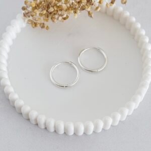Aros Acero Blanco Art151b 14mm