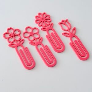 Clips Diseño Flores x4 Unidades