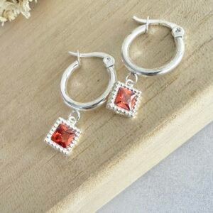 Aros Acero Blanco Art768b
