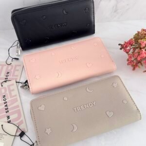 Billetera TRENDY Simple Un Cierre Grande Art74