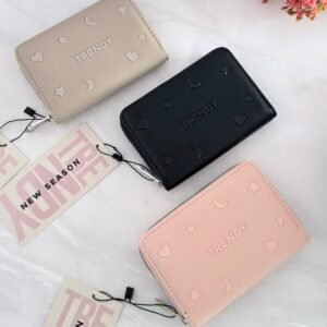 Billetera TRENDY Simple Un Cierre Chica Art73