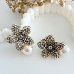 Aros Flor Art7100 Acero Dorado