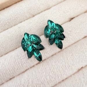 Aros Brillo Acero Quirúrgico Verde
