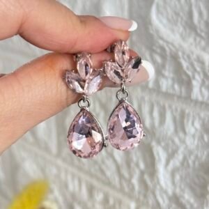 Aros Colgante Acero Quirúrgico Rosa