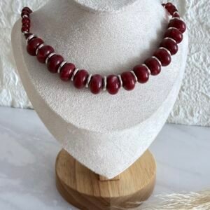 Collar Chunky Plateado Mod1495