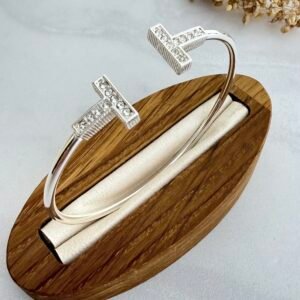 Esclava Acero Blanco Art541-27