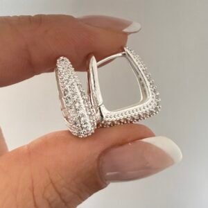 Aros Acero Blanco Art551-2