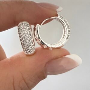 Aros Acero Blanco Art551-4
