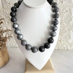 Collar Chicle Modelo 491 Plateado