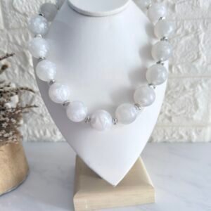 Collar Chicle Modelo 603 Plateado