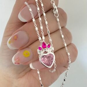 Collar Acero Blanco Princesa