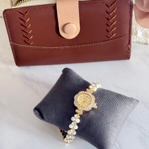 Combo Billetera + Reloj Metal Modelo 27