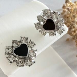 Aros CLIP Corazon Plateado Art4719
