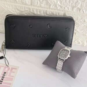 Combo Billetera + Reloj Metal Modelo 46