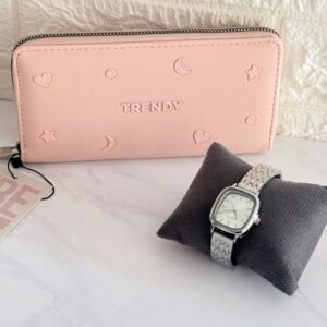 Combo Billetera + Reloj Metal Modelo 47