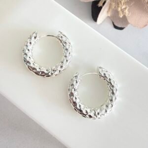 Aros Acero Blanco Art131b