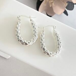 Aros Acero Blanco Art130b